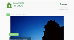 Desktop Screenshot of casaruralelcuco.com