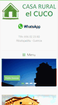 Mobile Screenshot of casaruralelcuco.com