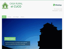 Tablet Screenshot of casaruralelcuco.com
